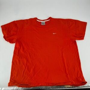 Nike T Shirt Men's XL Orange‎ Short Sleeve Athletic Casual Tee VTG